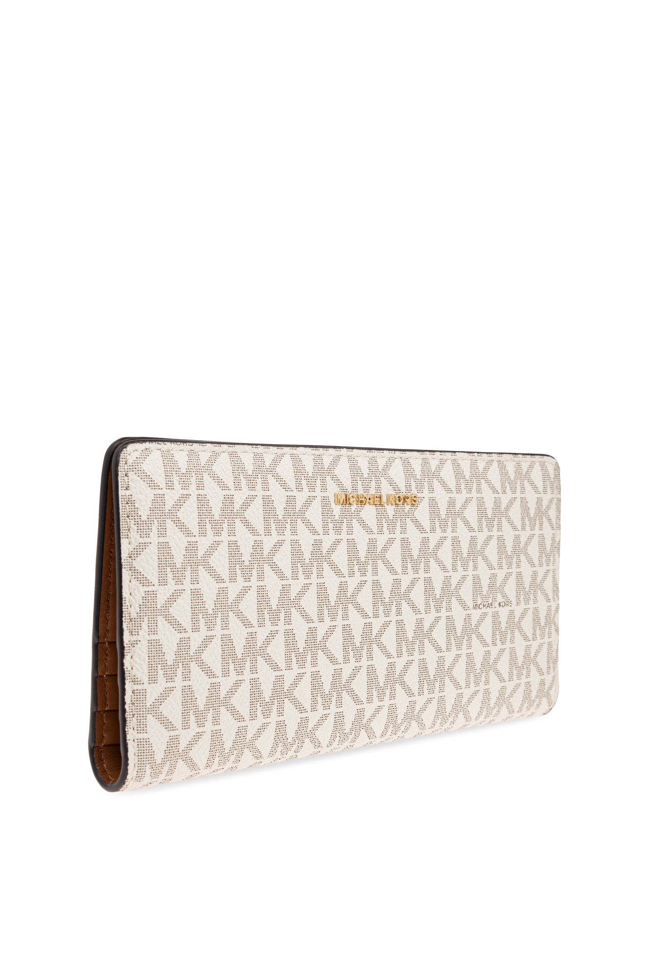 Leather wallet BRYANT Michael Kors | color Beige | Gomez.pl/en